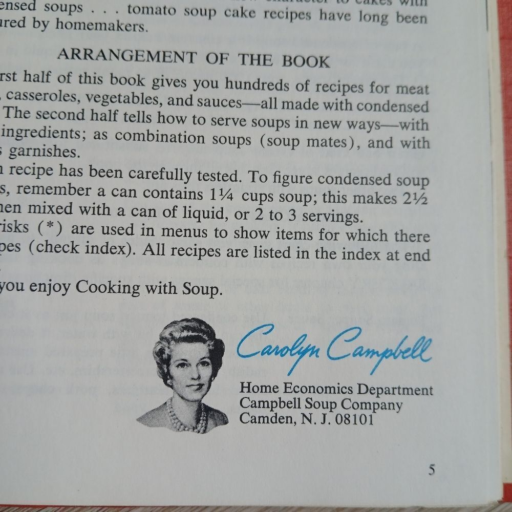 A Campbell Cookbook cooking with Soup Recipes LITHOGRAPH First Edition - Picture 7 of 15